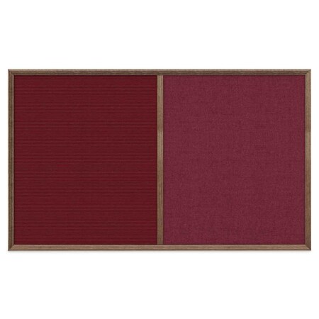 United Visual Products Slim Style Indoor Enclosed Corkboard, 18 UV501SC-GOLD-ULTMAR